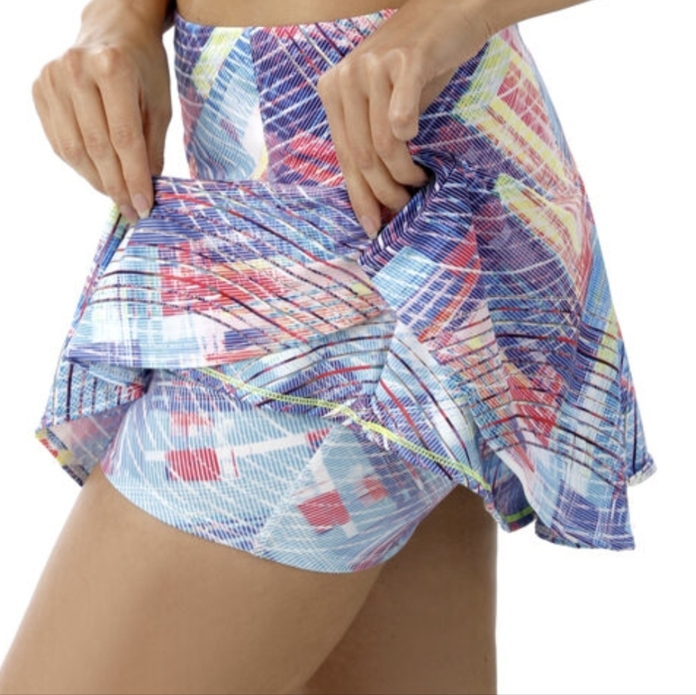 Lucky in Love Multicolor Women's Tennis/Golf Skort